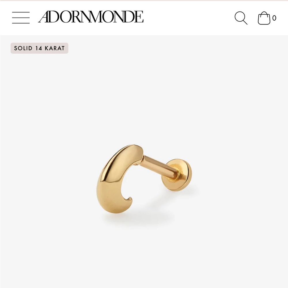 Adornmonde Patt Piercing Earring